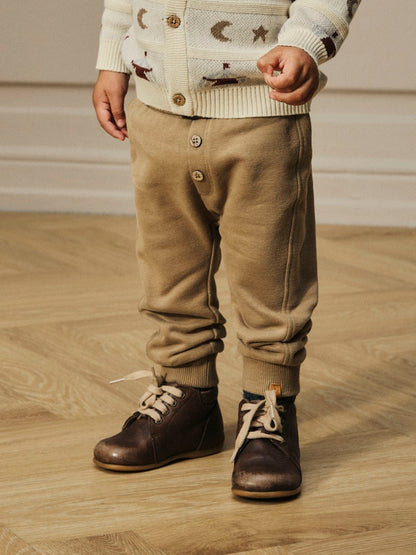 Lil' Atelier | London Ras Sweat Pants | Sepia Tint