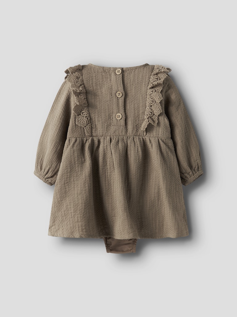 Lil' Atelier | Rosita Liu Body Jurk | Sepia Tint