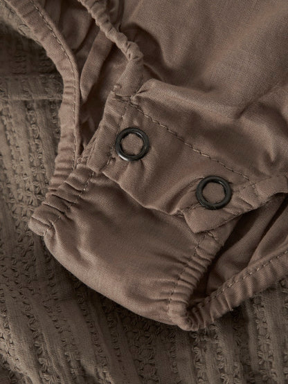 Lil' Atelier | Rosita Liu Body Jurk | Sepia Tint