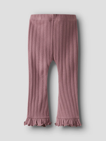 Lil' Atelier | Rita Sig Bootcut Legging | Nostalgia Rose