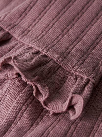Lil' Atelier | Rita Sig Bootcut Legging | Nostalgia Rose