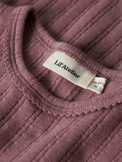 Lil' Atelier | Rita Sig Slim Top | Nostalgia Rose
