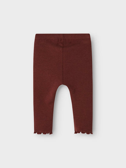 Lil' Atelier | Gao Fia Slim Legging | Hot Chocolate