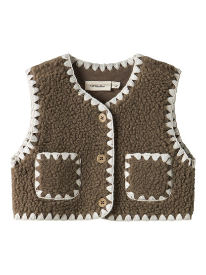 Lil' Atelier | Lajo Gilet Baby | Shitake