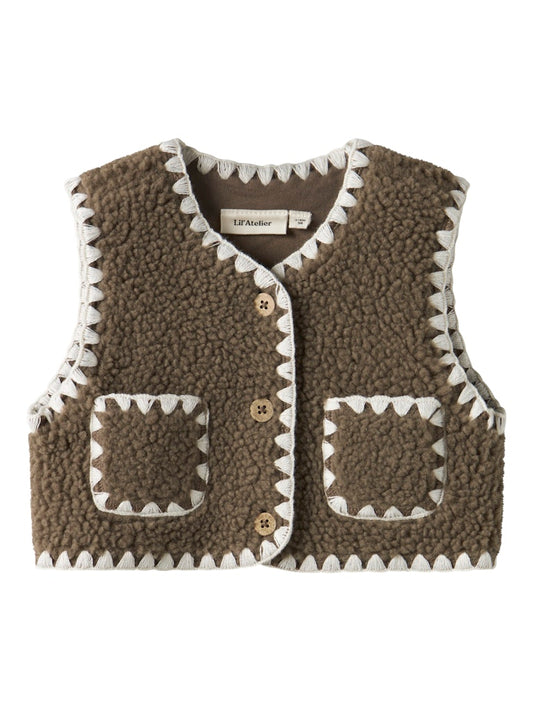 Lil' Atelier | Lajo Gilet Baby | Shitake