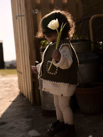 Lil' Atelier | Lajo Gilet Baby | Shitake