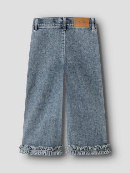 Lil' Atelier | Damla Wide Ancel Jeans | Medium Blue Denim
