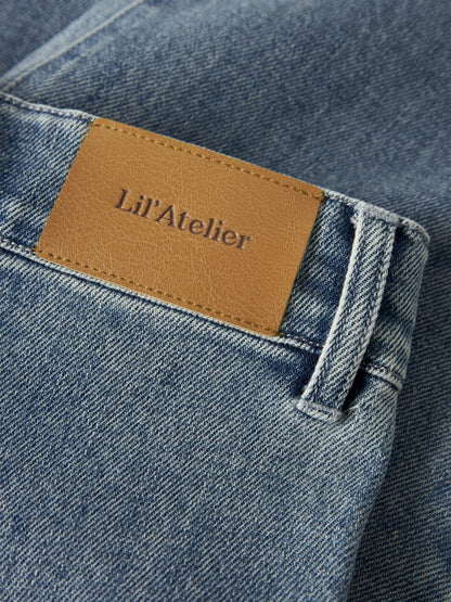 Lil' Atelier | Damla Wide Ancel Jeans | Medium Blue Denim