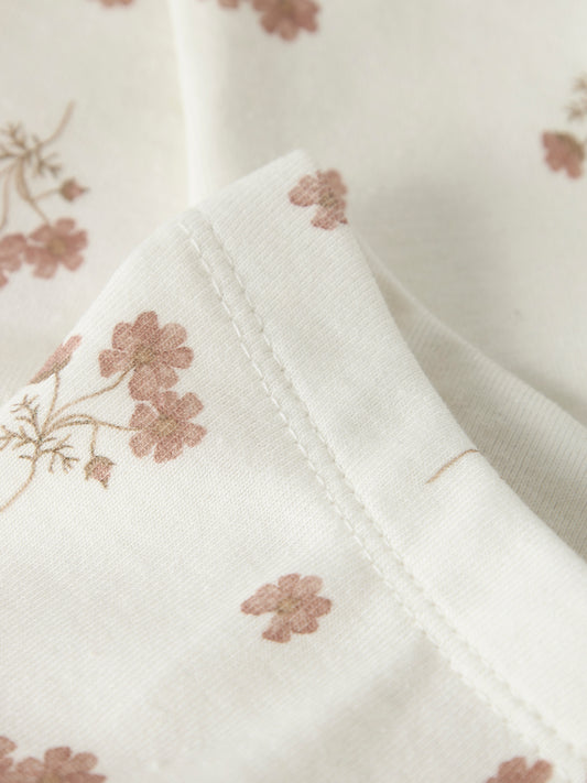 Lil Atelier | Layo Sin Slim Legging | Coconut Milk Pink Flower