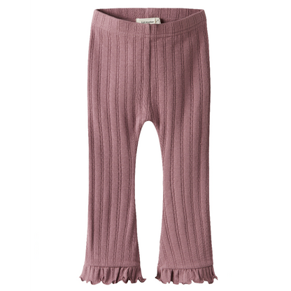 Lil' Atelier | Rita Sig Bootcut Legging | Nostalgia Rose