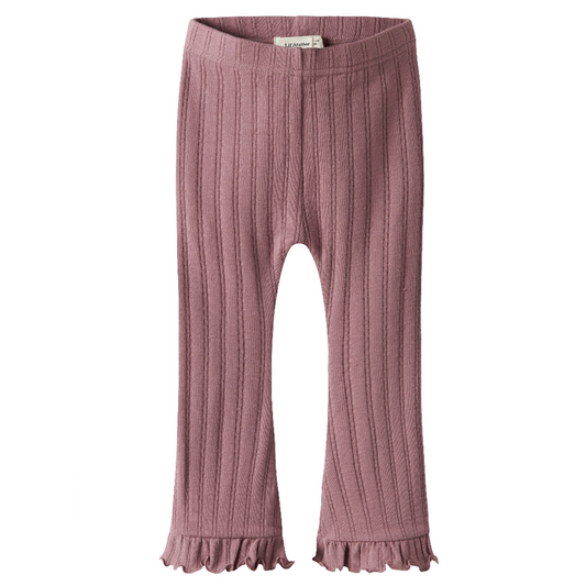 Lil' Atelier | Rita Sig Bootcut Legging | Nostalgia Rose