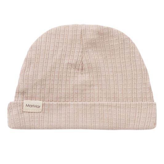 MarMar | Aiko Newborn Muts Pointelle | Soft Beige