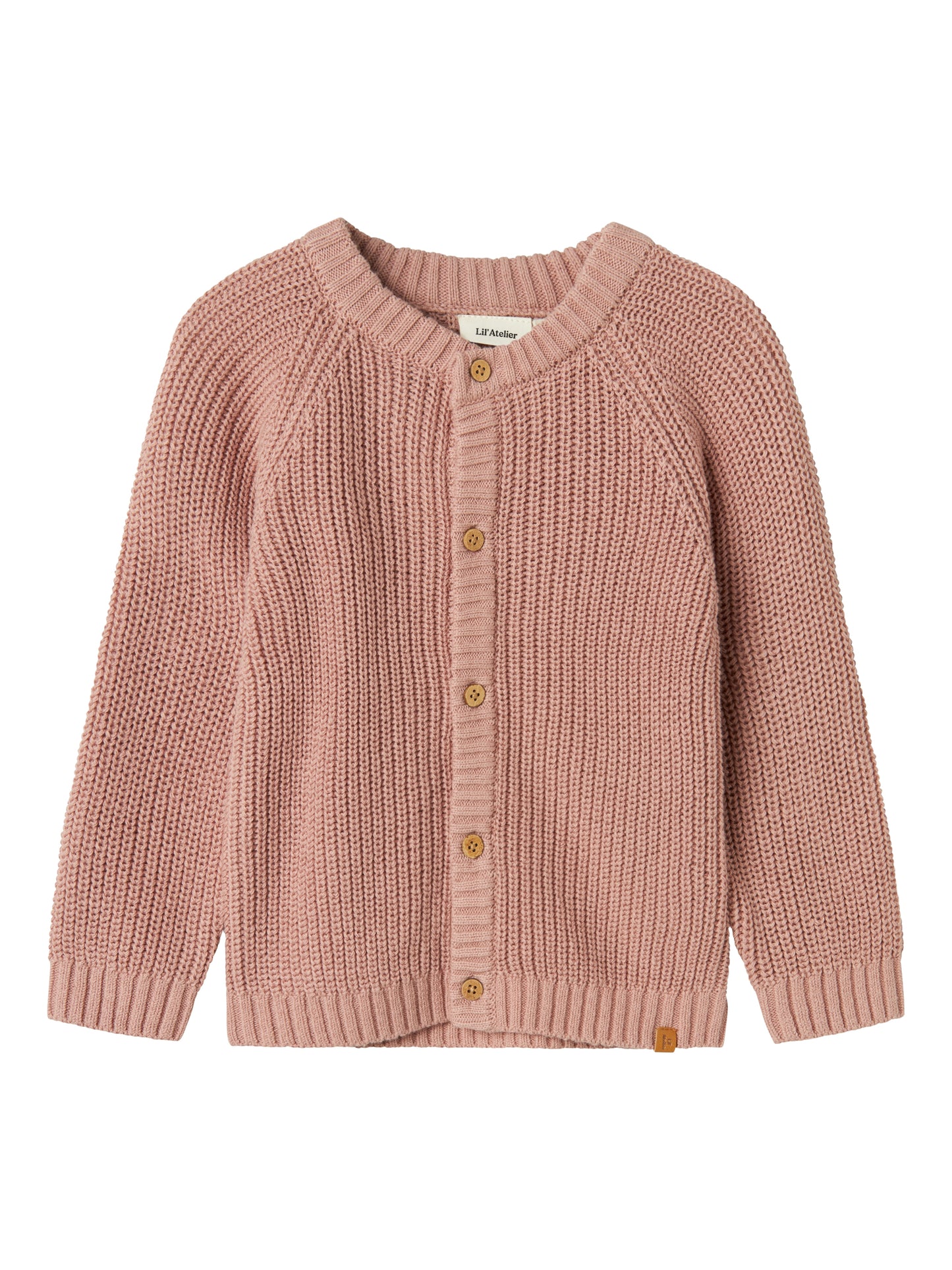 Lil' Atelier | Emlen Lin Gebreid Vestje | Misty Rose