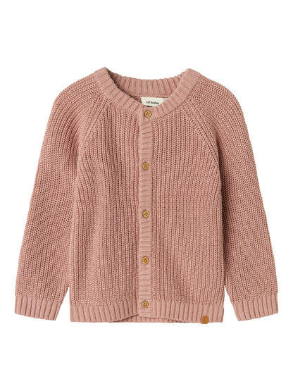 Lil' Atelier | Emlen Lin Gebreid Vestje | Misty Rose