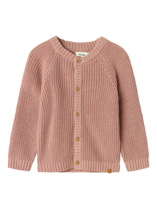 Lil' Atelier | Emlen Lin Gebreid Vestje | Misty Rose
