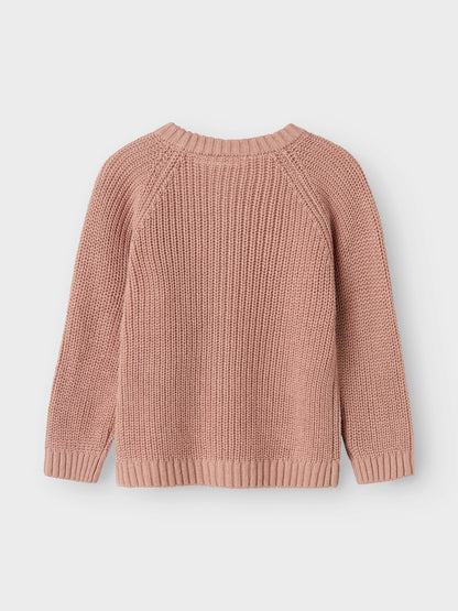 Lil' Atelier | Emlen Lin Gebreid Vestje | Misty Rose