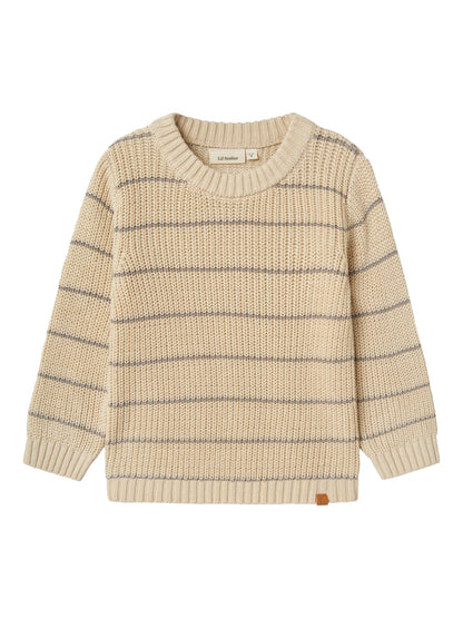 Lil' Atelier | Emlen Gebreide Trui | Turtledove