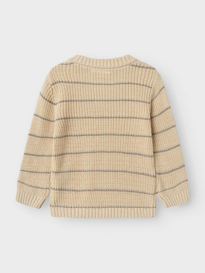 Lil' Atelier | Emlen Gebreide Trui | Turtledove