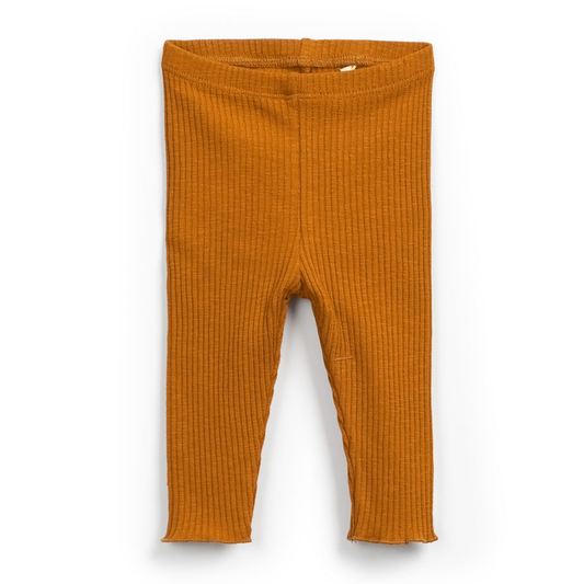 Play Up | Rib Flamé Legging | Saffron