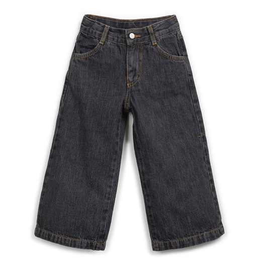 Play Up | Wide Leg Jeans | Grafite