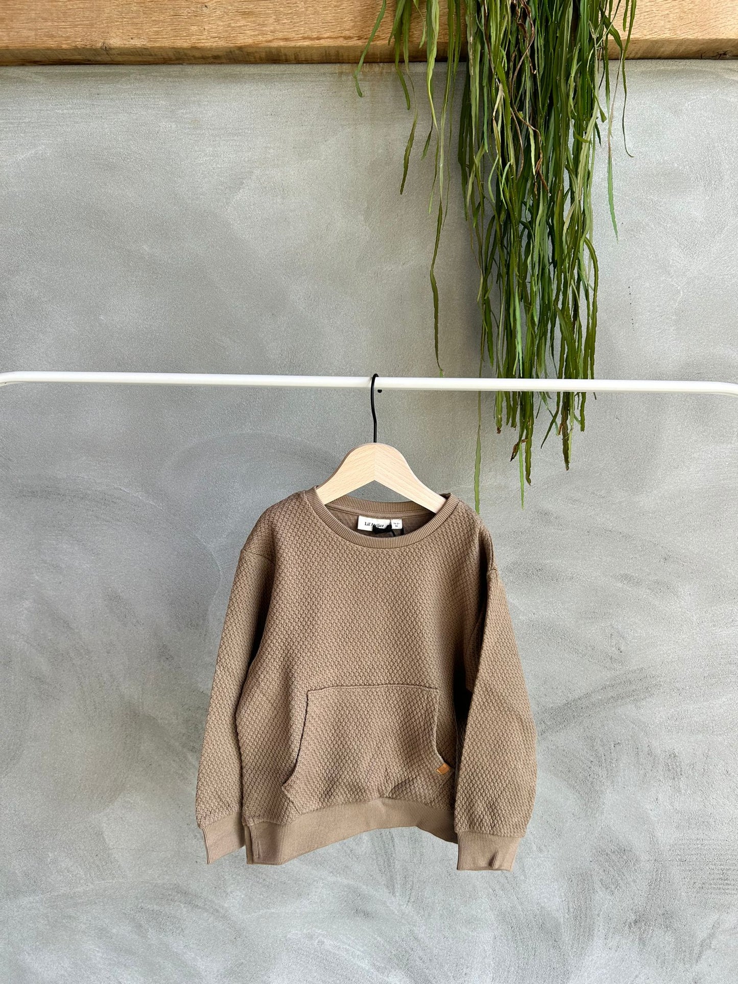 Lil' Atelier | Noello Loose Sweater | Sepia Tint