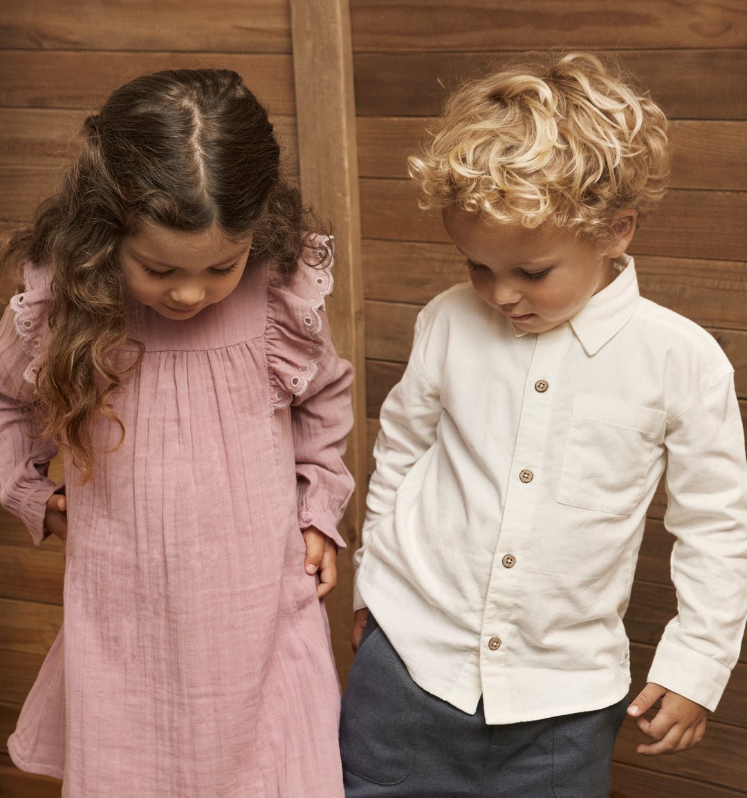 En Fant | Blouse | Egret - 5713438446887