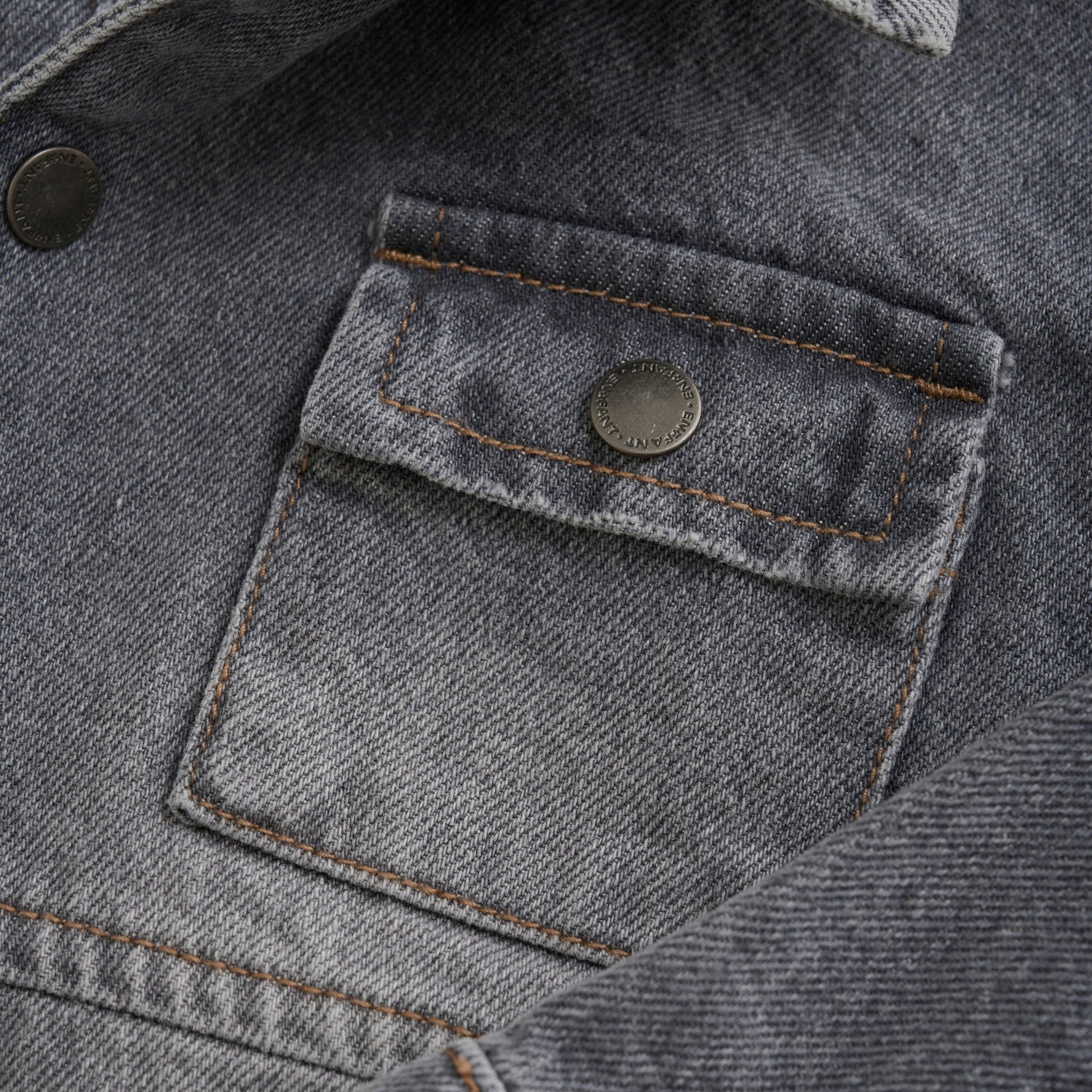 En Fant | Denim Jack | Light Grey Denim - 5713438447884