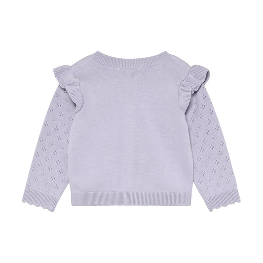 En Fant | Gebreid Vestje | Purple Heather - 5713438693069
