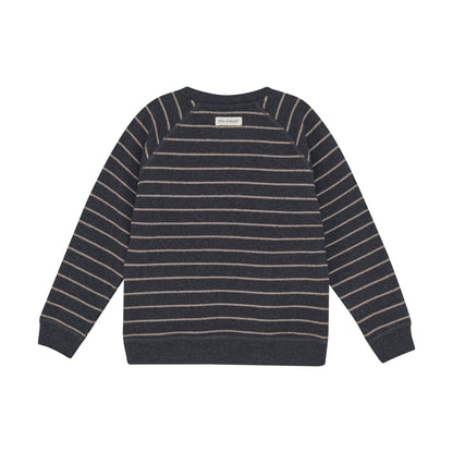 En Fant | Gestreept Sweatshirt | Ebony - 5713438447389