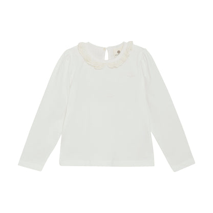 En Fant | Longsleeve T-shirt | Egret - 5713438441981
