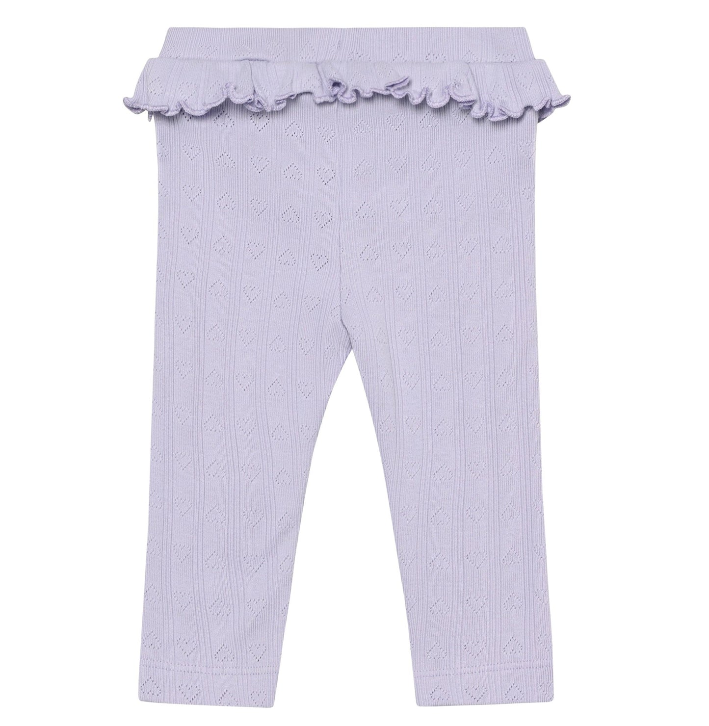 En Fant | Pointelle Legging | Purple Heather - 5713438693847