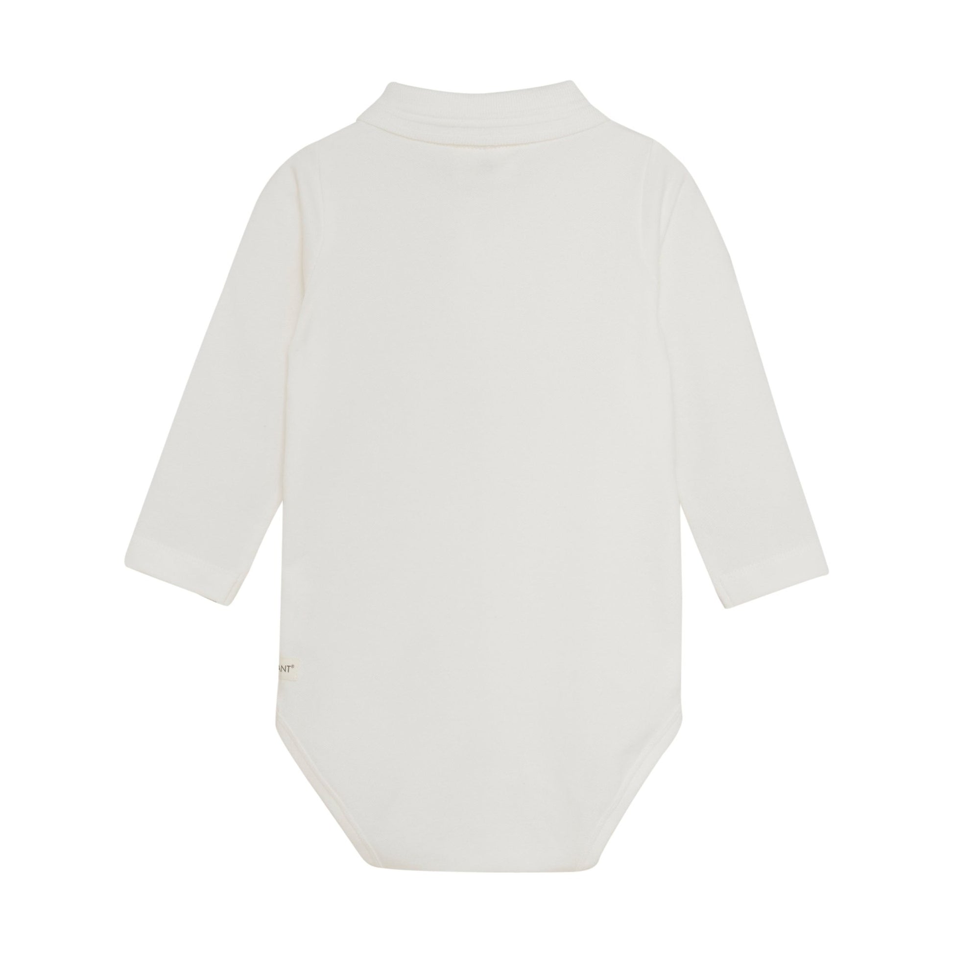 En Fant | Polo Romper | Egret - 5713438439698