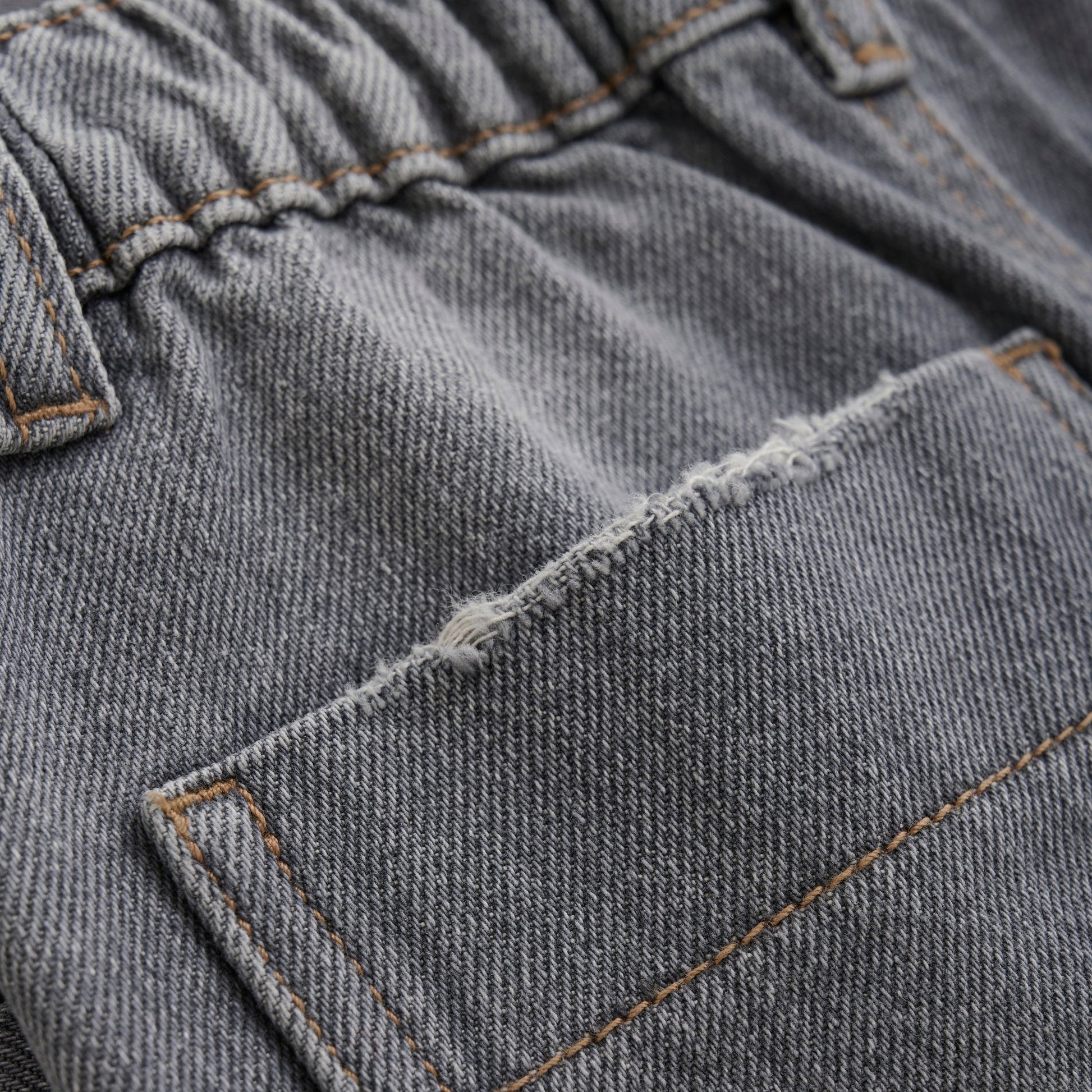 En Fant | Wide leg Jeans | Light Grey Denim - 