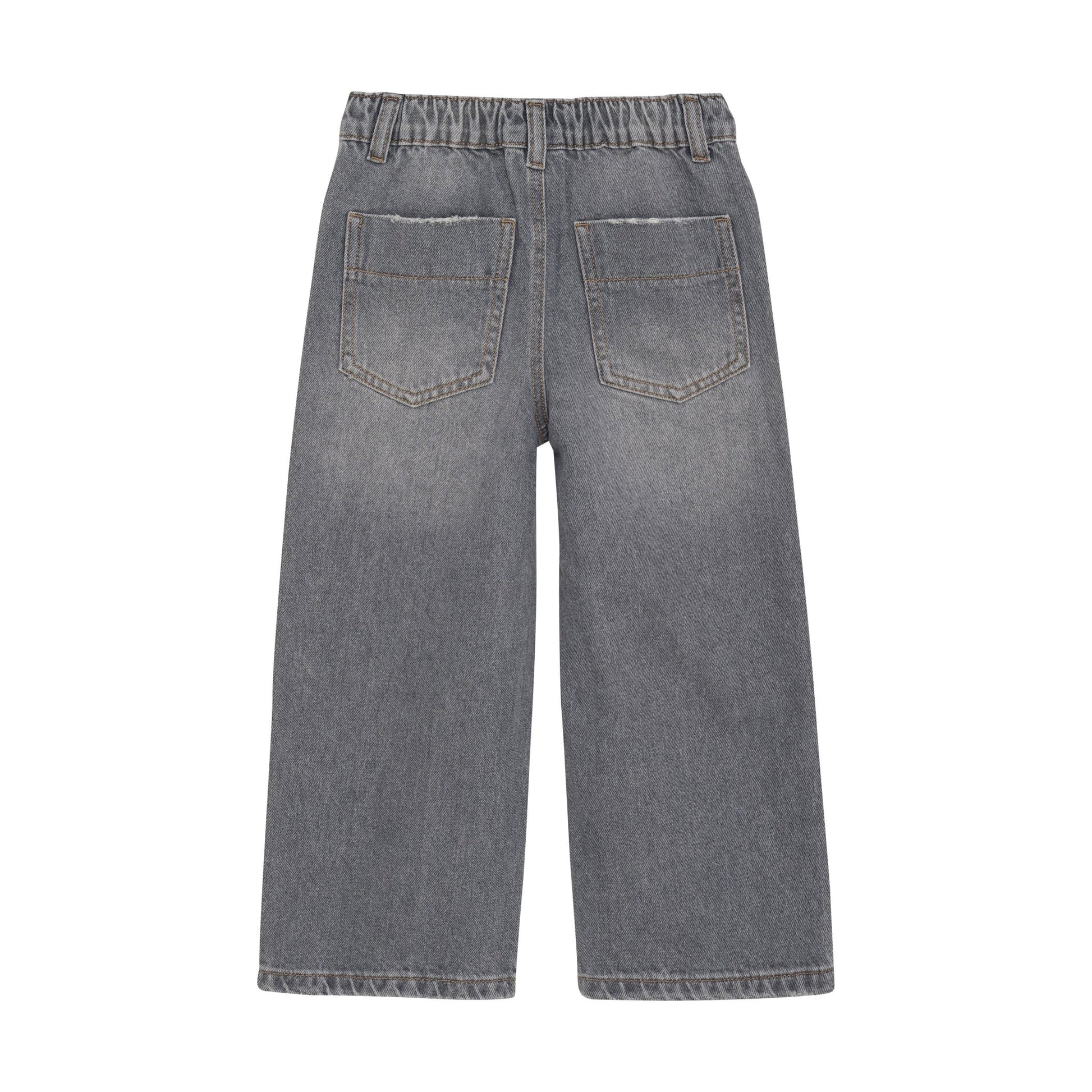En Fant | Wide leg Jeans | Light Grey Denim - 