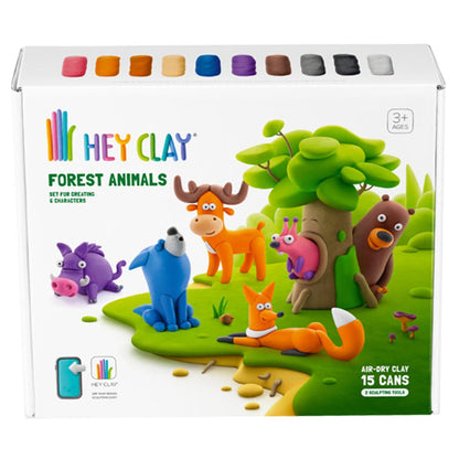 HeyClay | Forest Animals | Multi Color - 