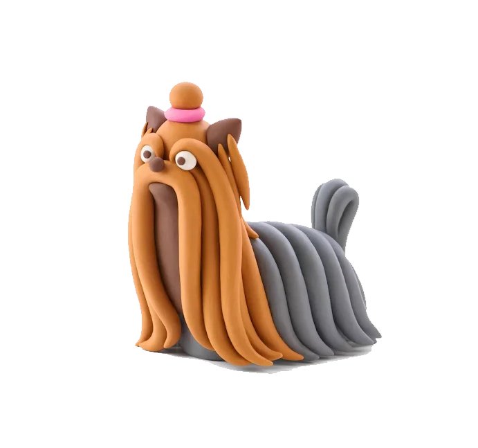 HeyClay | Honden Vriendjes | Multi Color - 4897105244004