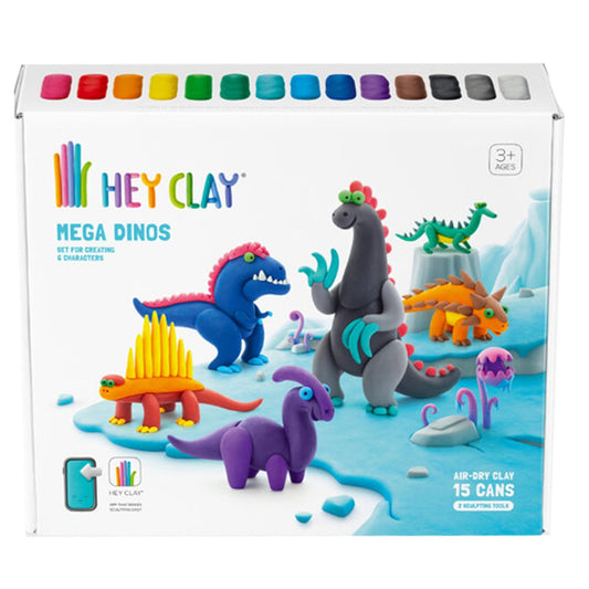 HeyClay | Mega Dino's | Multi Color - 