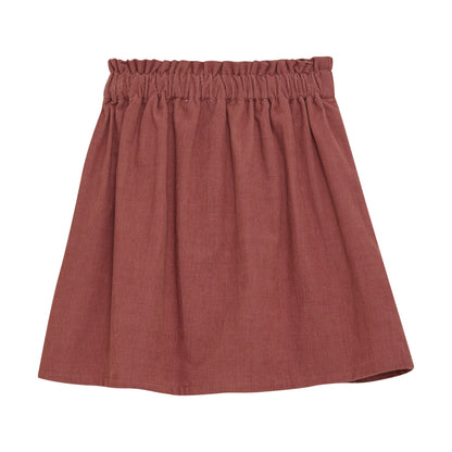 Huttelihut | Corduroy Rok | Burlwood - 5713438512049