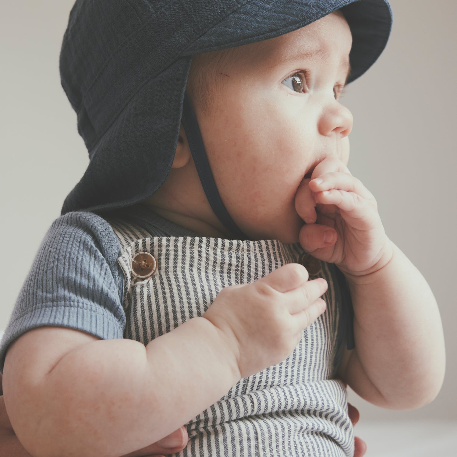 Huttelihut | Gestreepte Overall | Bering Sea - 5713438745898