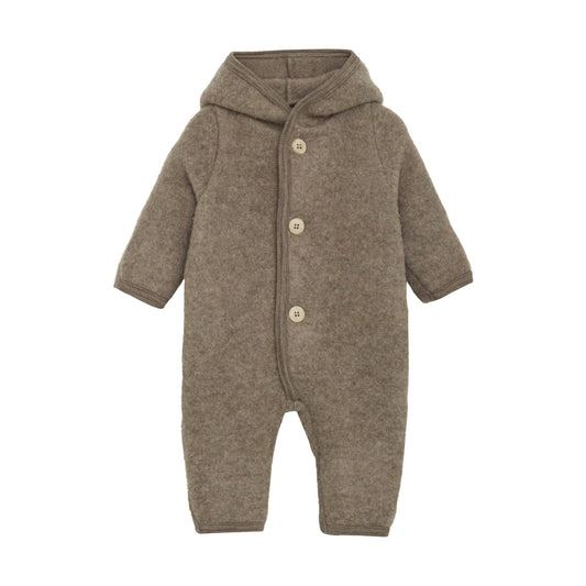 Huttelihut | Pram Suit Pixie Wolfleece | Savannah Melange - 5713438502354