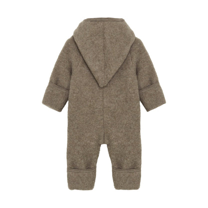 Huttelihut | Pram Suit Pixie Wolfleece | Savannah Melange - 5713438502354