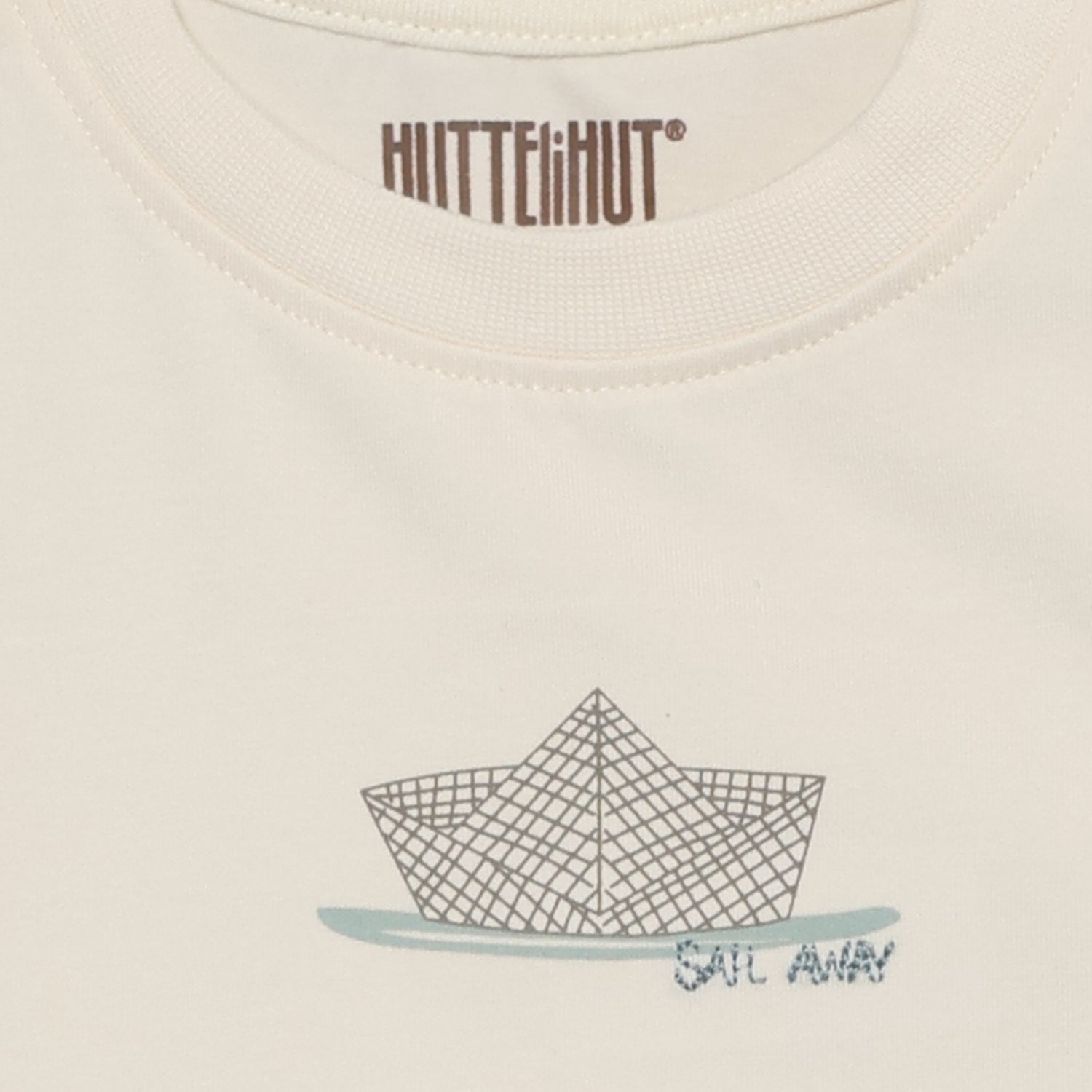 Huttelihut | T-shirt | Antique White - 5713438743146