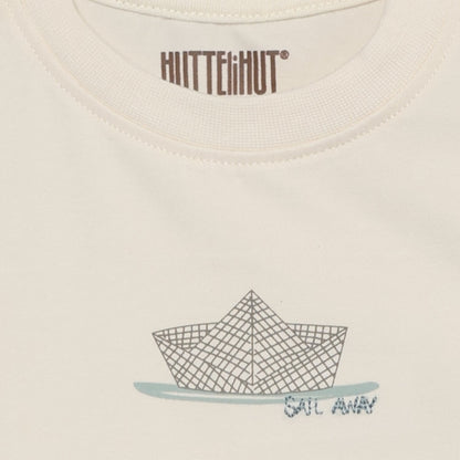 Huttelihut | T-shirt | Antique White - 5713438743146