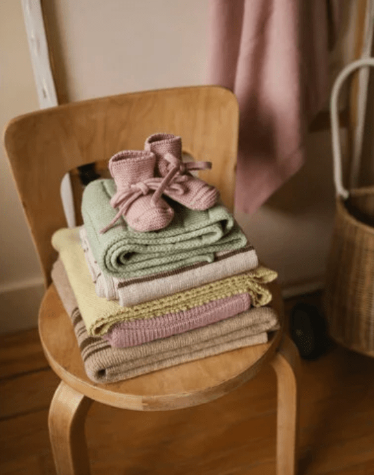 Hvid | Babyslofjes | Powder - 