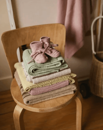 Hvid | Babyslofjes | Powder - 