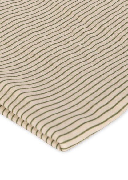 Konges Slojd | Hydrofiele doek 115x115 | Tea Stripe - 5715681011386