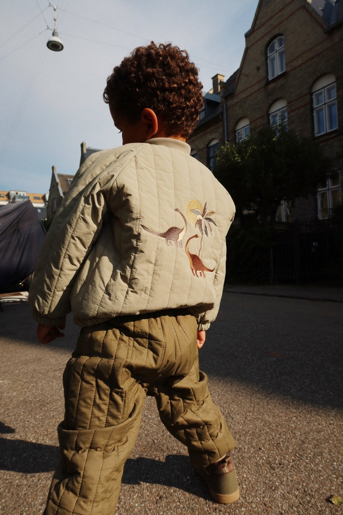 Konges Slojd | Juno Bomber Jacket | Dino | Laurel Oak - 