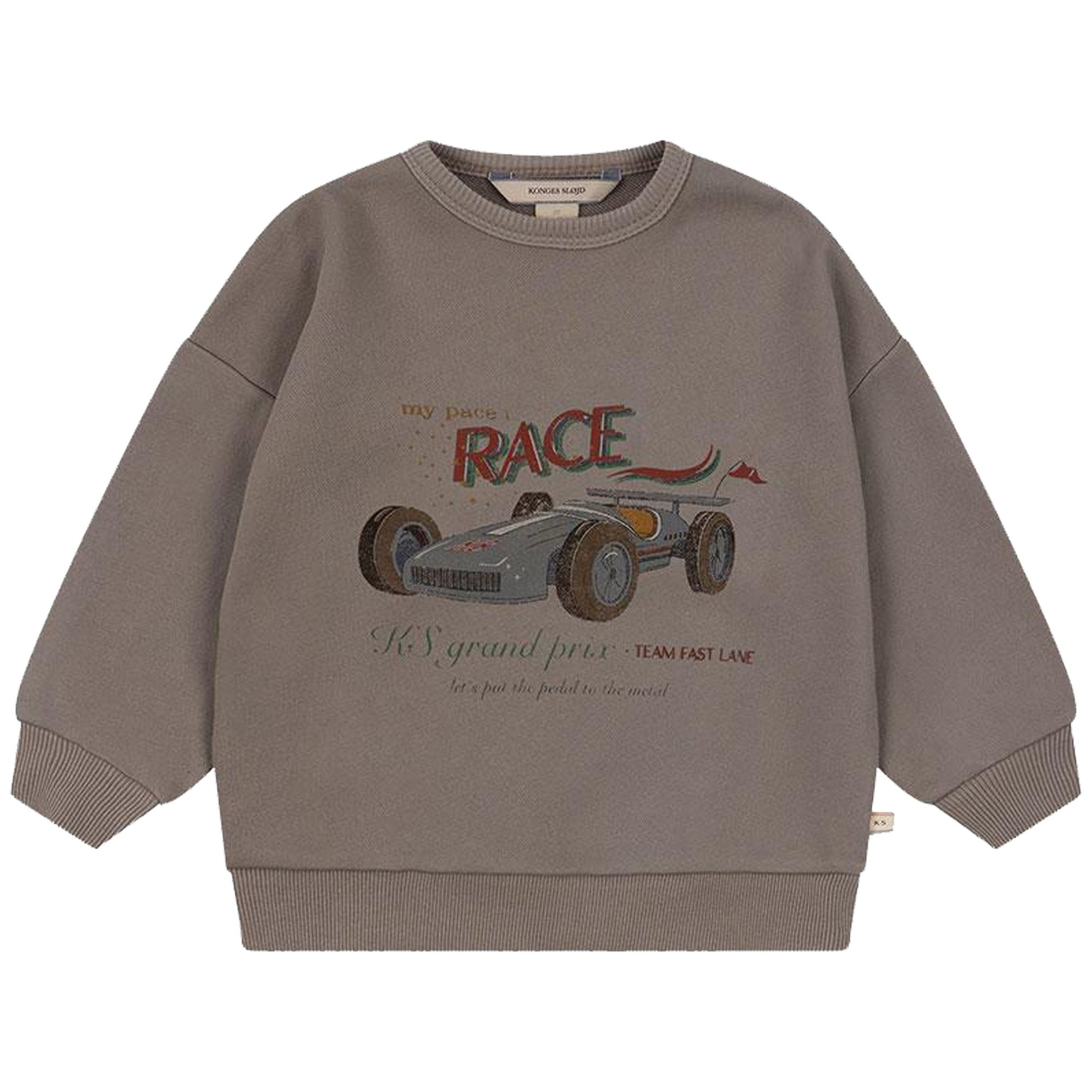 Konges Slojd | Lou Sweater | Race Auto | Oxford Tan - 