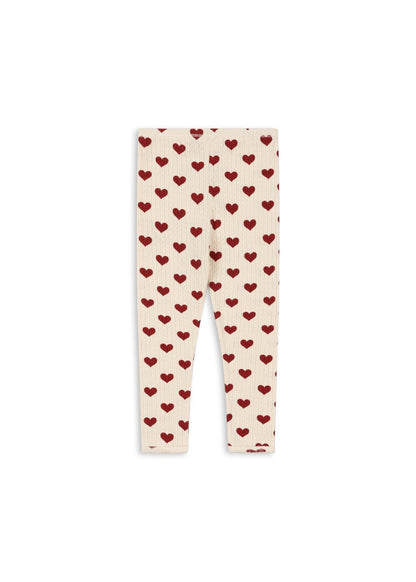 Konges Slojd | Minnie Legging | Amour Rouge - 5715404291859