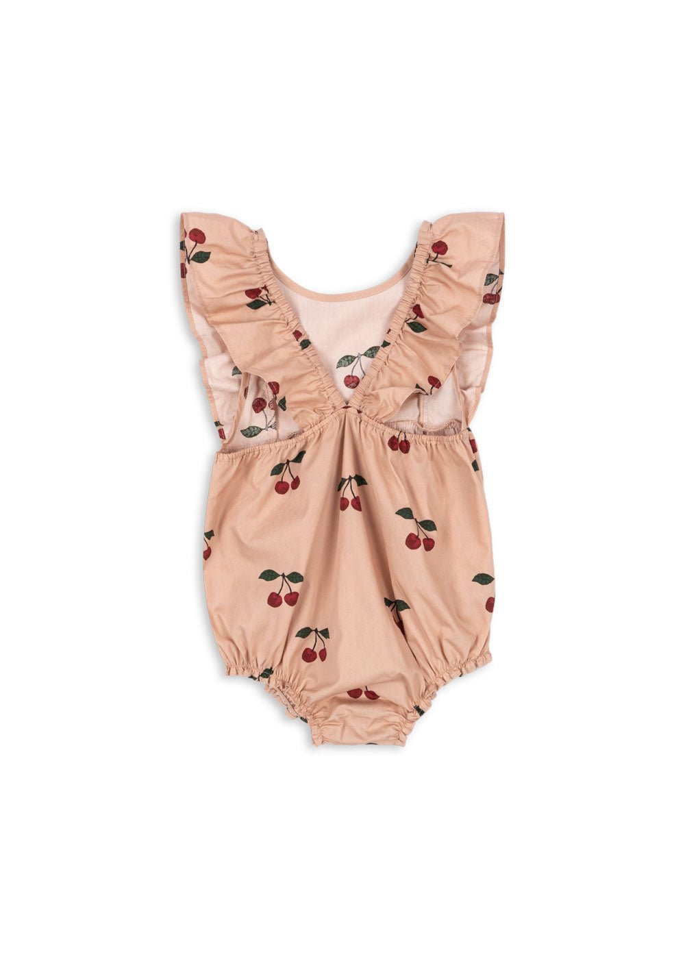 Konges Slojd | Verbena Newborn Romper | Kersen - 5715681006351